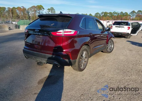 2024 Ford Edge Titanium из США, поврежденный, VIN 2FMPK4K96RBA03469